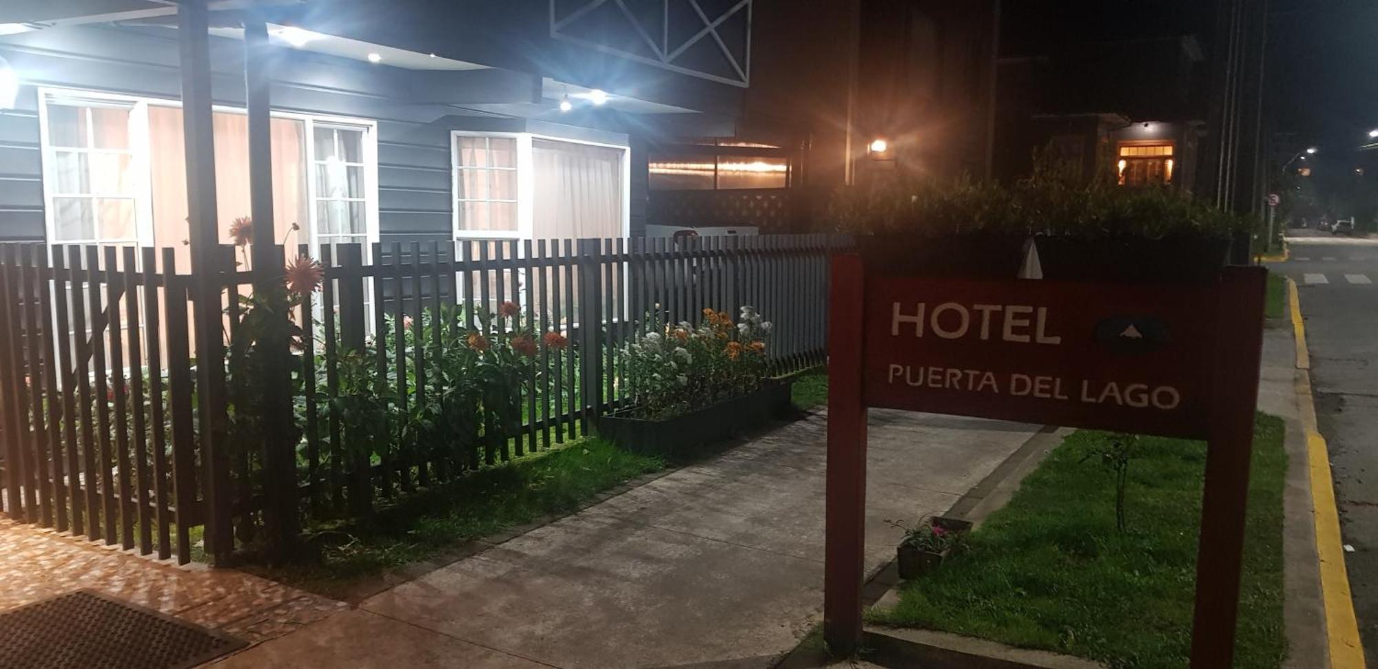 Hotel Puerta Del Lago Puerto Varas Kültér fotó
